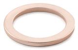 Swagelok CU6RP2 Copper Gasket for 3/8 in ISO Parallel Thread (RP) Fittings
