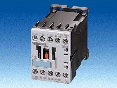 Siemens 3RH11 40-1BB40 Contactor relay, 4NO, DC 24 V, screw connection, size S00 Turkey