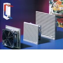 RITTAL 3322100 Fan-and-filter unit, 55 m³/h 230 V, 50/60 RAL 7035