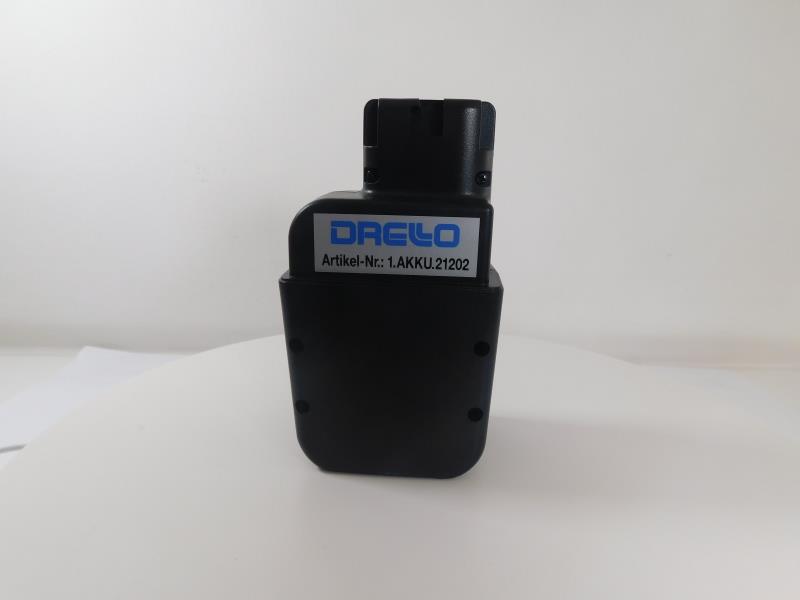 DRELLO 1.AKKU.21202 Battery 12V, 2Ah for Drelloscop 3015 and Stroboport 1009 attachable to handle Turkey