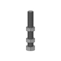 DE-STA-CO 213943 Hex-Head Stainless Steel Spindle - Clamp Accessories Turkey