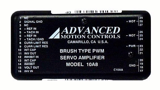 Advanced Motion Controls 12A8(Ex.10A8) Current automatic controller analog peak 10A, 5A continuous current, supply voltage 80VDC, 200g Turkey