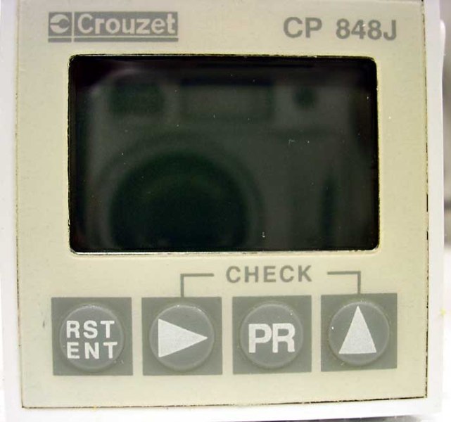 CROUZET 8762115 (ex CP848J) Impulse counter LCD 90-260VAC Turkey