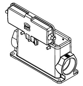 Harting 09300240261 Housing, surface mounting - HAN 24B-asg2-K-29