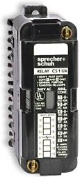 SPRECHER+SCHUH CS1A-220V50/254V60 Relay with Socket with Contacts (3 opened and 3 closed) - 220 Vdc Coil