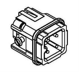 Harting 09200032611 Male connector HAN 3A