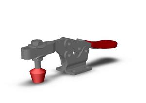 DE-STA-CO 225-USS Horizontal Hold-Down Toggle Locking Clamp