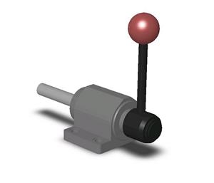 DE-STA-CO FO-161-60 Variable Stroke Straight Line Action Clamp