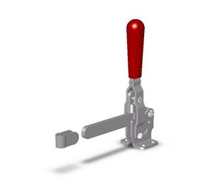 DE-STA-CO 207-UBSS Vertical Hold-Down Toggle Locking Clamp