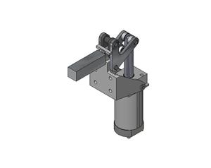 DE-STA-CO 868 Pneumatic Hold Down Clamp