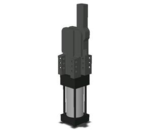 DE-STA-CO 890 Pneumatic Heavy Duty Action Clamp