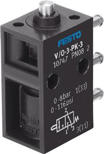 Festo V/O-3-PK-3 Stem actuated valve
