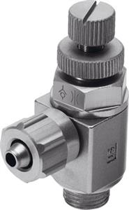 Festo GRLZ-1/8-PK-4-RS-B One-way flow control valve