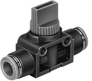 Festo HE-3-QS-1/4-U Shut-off valve