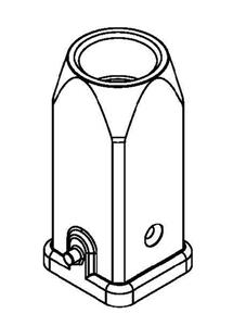 Harting 19200031440 Upper cover HAN 3A