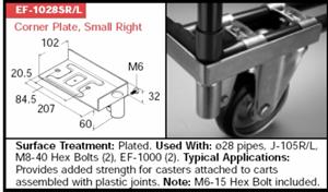 Creform EF-1028SR/L Wheel clamp