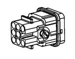 Harting 09360083001 Male insert - Han 8U-M