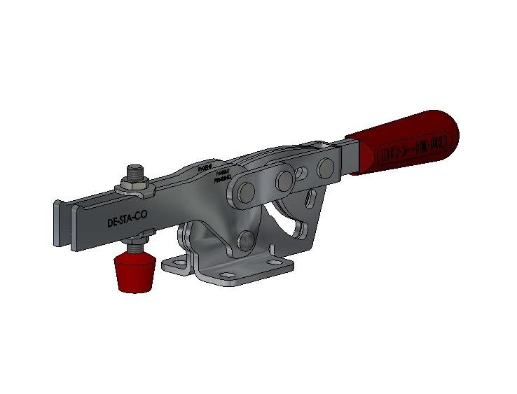 DE-STA-CO 2037-UR Horizontal Hold-Down Toggle Locking Clamp Turkiye