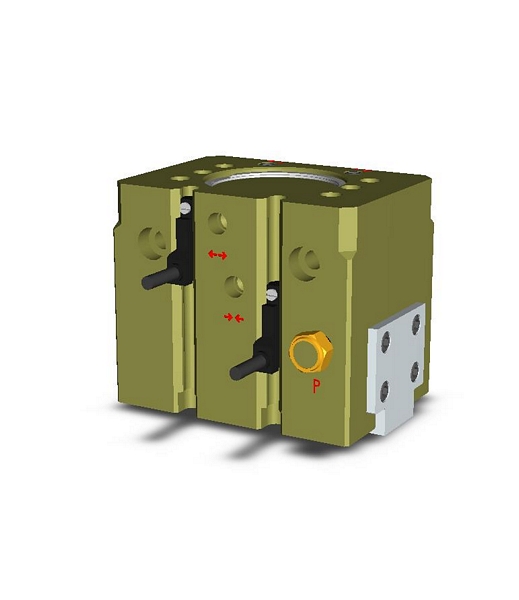 DE-STA-CO DPDS-056 DIRECTCONNECT Double Wedge Short Stroke Parallel Grippers Turkiye