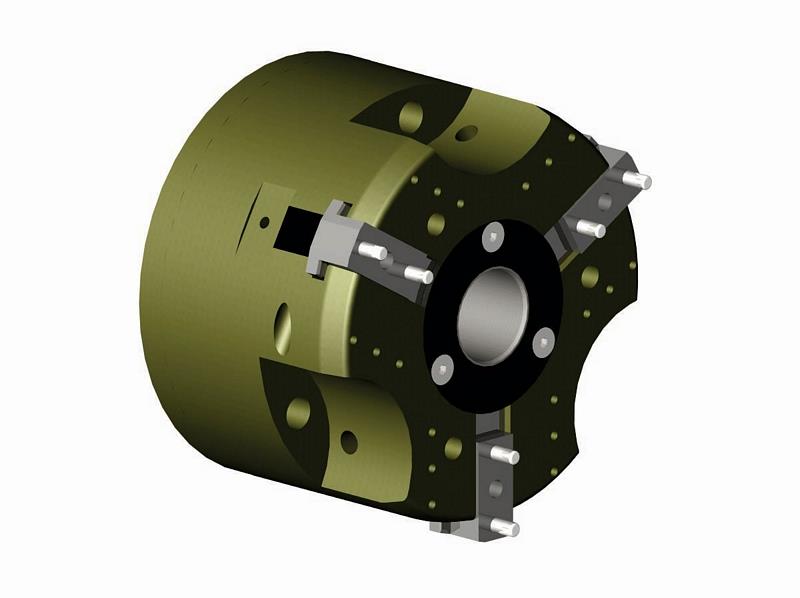 DE-STA-CO PPC-12-C Through Hole 3-Jaw Gripper Turkiye