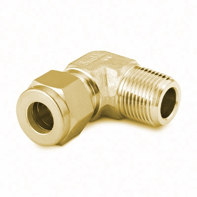 Swagelok B12MO26RT Brass  Tube Fitting, Male Elbow, 12 mm Tube OD x 3/8 in Male ISO Tapered Thread Turkiye