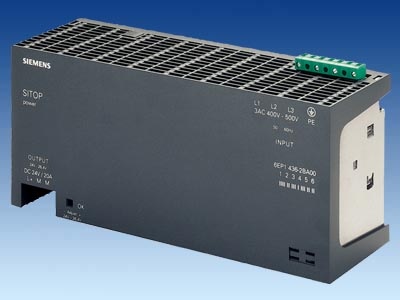 Siemens 6EP14362BA00 Power supply 3x400 VAC-24 VCC 20A Turkiye