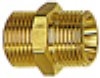 Riegler 25201 Double nipple G1/4a/G1/4 in brass Turkiye