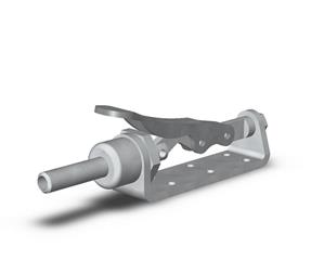 DE-STA-CO 606-M Straight Line Action Clamp
