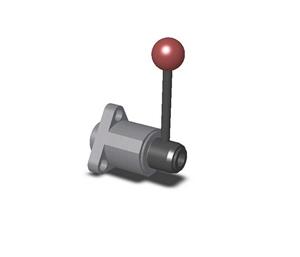 DE-STA-CO FL-160 Variable Stroke Straight Line Action Clamp