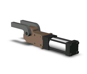 DE-STA-CO 864-D-MR Pneumatic Heavy Duty Action Clamp