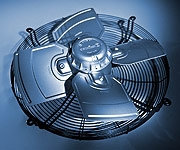 Ziehl 107232 Axial flow fan with aluminum sheet metal wing without superstructures Type FB045-4DA-2F2PNV