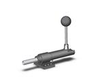DE-STA-CO 670-1MBPLS Straight Line Action Clamp