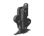 DE-STA-CO 505-MBLSC Vertical Hold-Down Toggle Locking Clamp