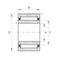 FAG NA49082RS INA needle roller bearing