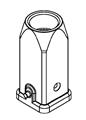 Harting 19200031440 Upper cover HAN 3A